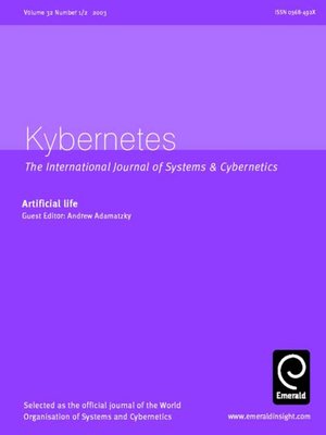 cover image of Kybernetes, Volume 32, Issue 1 & 2